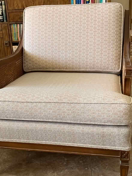 Photo of free Pair of tan chairs (Sun City West, AZ) #2