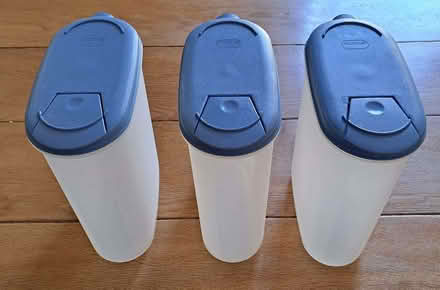Photo of free 3 Addis Storage Containers 2.5l (Welwyn Garden City AL8) #1