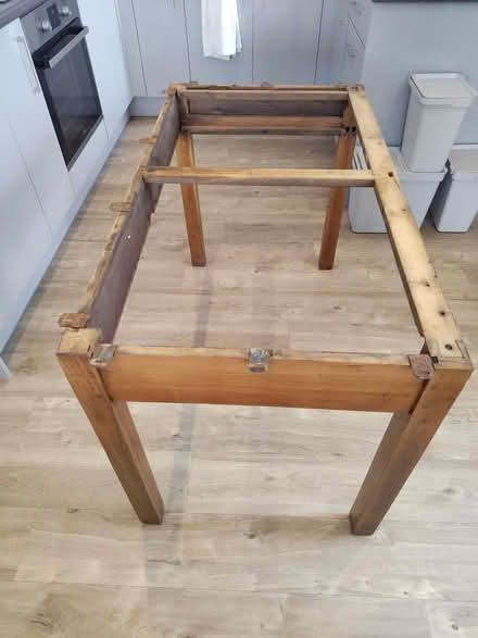 Photo of free Solid Wood Table/Desk Base (East Chichester) #2