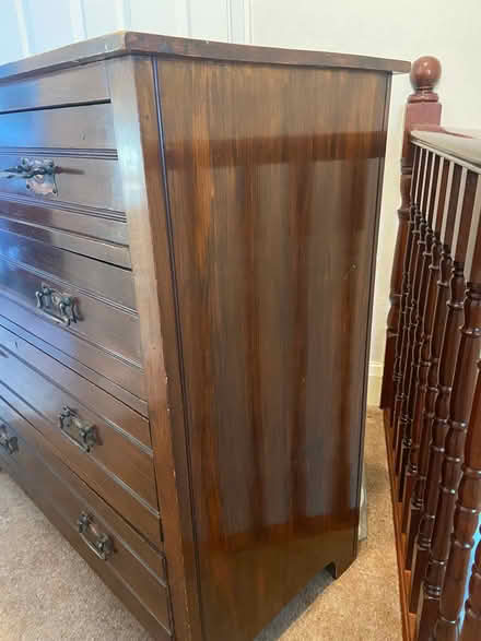 Photo of free Chest of drawers (Bexleyheath DA7) #3
