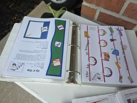 Photo of free Scrapbooking border &sticker binder (Belle mead nj off route 206) #3