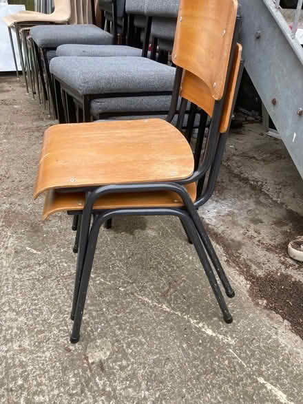 Photo of free 23 stackable Chairs (Hanover BN2) #3