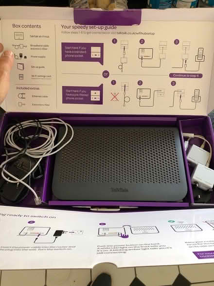 Photo of free Talktalk wi fi hub (BA22) #1