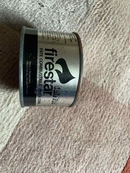 Photo of free Camping Cooking fuel tin & stand. (Carlisle CA1) #3