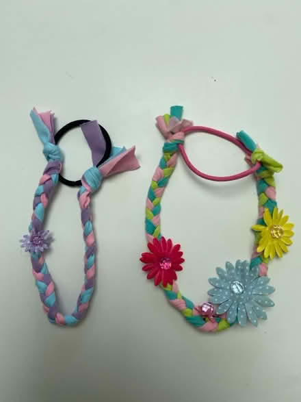 Photo of free 2 x floral beaded hair bands (Amersham Common HP7) #1