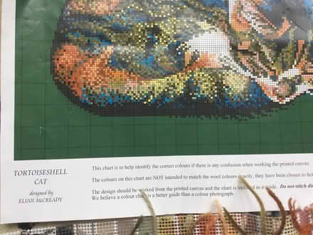Photo of free Chart/ Template for needlepoint tapestry. (Summertown OX2) #2