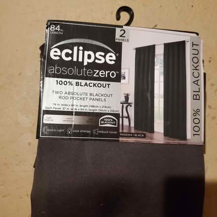 Photo of free Long blackout curtains (Ann Arbor Northwest Side) #1