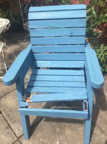 Photo of free Garden chair (Bradwell MK13) #2