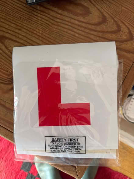 Photo of free Magnetic L Plates (Wheathampstead AL4) #1