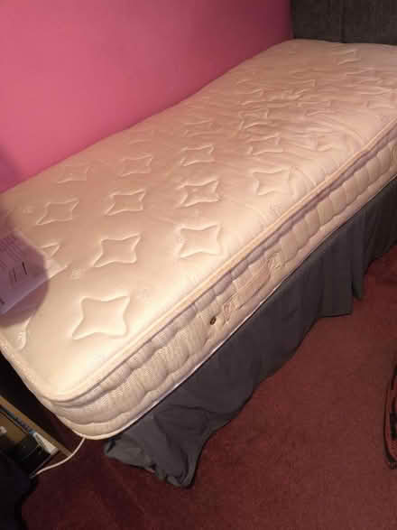 Photo of free John Lewis single pocket spring mattress with 2 drawer base. (Church RG2) #2