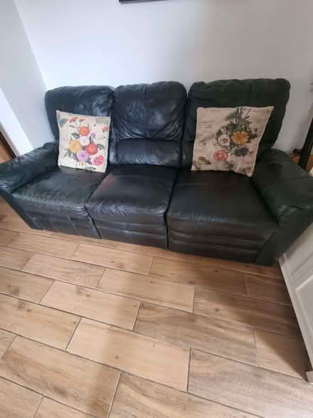 Photo of free 3 Seater Leather Sofa (Brentford TW8) #1