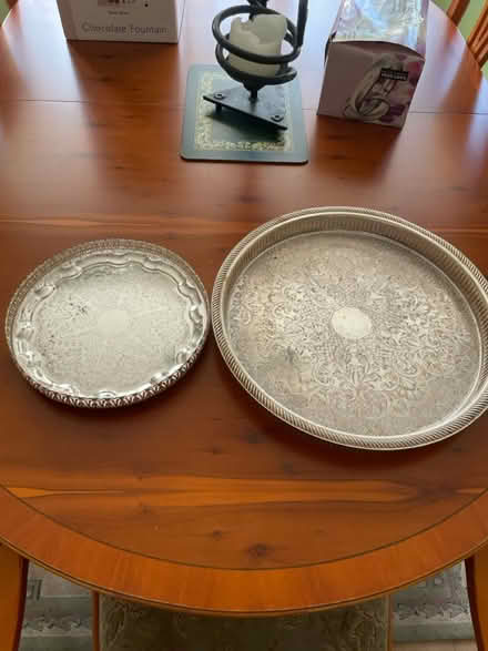 Photo of free Silver Plated trays (Bishops Stortford CM23 4FN) #1