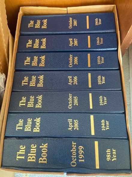 Photo of free The Blue Book series (Near Square One) #1