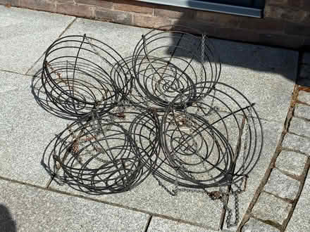 Photo of free Hanging baskets. 4-off. 14" diameter (Great Salkeld CA11) #1