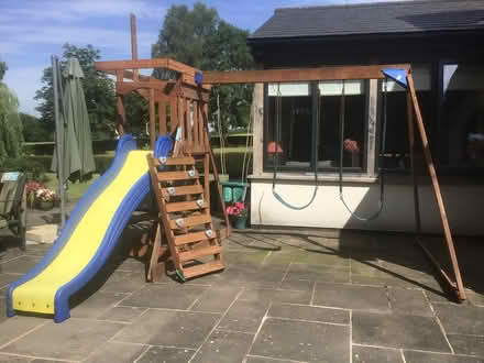 Photo of free Children’s Wooden Climbing Frame (Hallatrow, BS39) #2