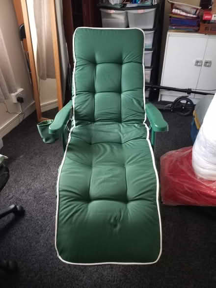 Photo of free Comfy reclining garden chair (Oxlease AL10) #2