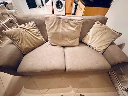 Photo of free Two Seater Sofa - GOOD CONDITION (NW9) #2