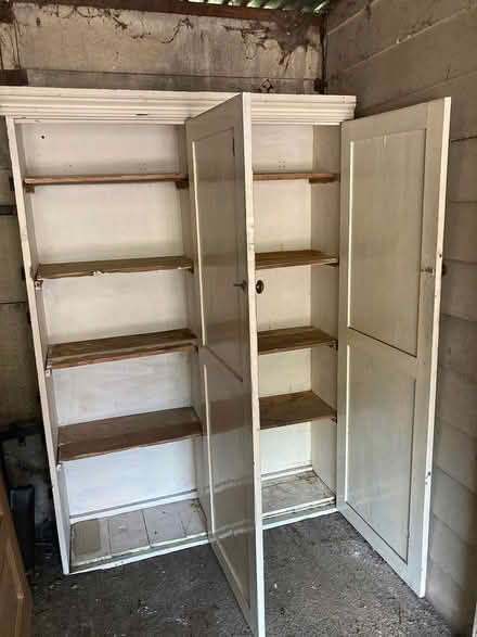 Photo of free Tall wooden cupboard (Oxford OX4, near Iffley Road) #1
