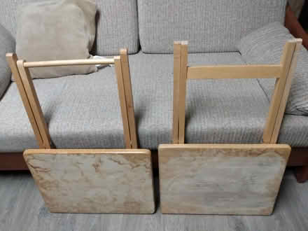 Photo of free Folding Tables for compact storage (Near Baseline Rd. & Clyde Ave.) #2