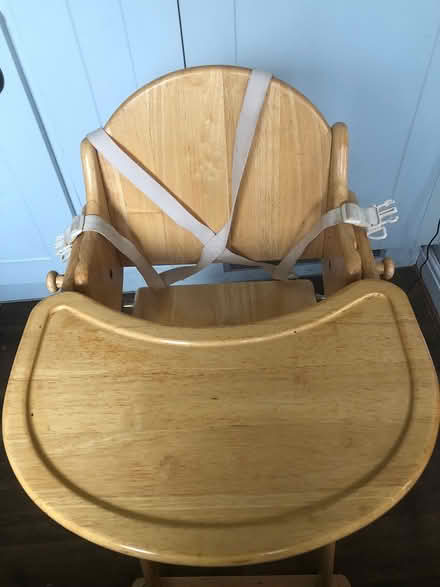 Photo of free Wooden Highchair (L15 Wavertree) #1