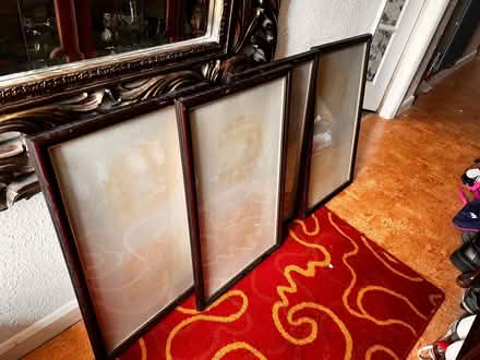 Photo of free 4 x large picture frames 17 x 28” (Spondon DE21) #2