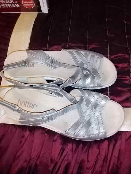 Photo of free 5 1/2 Hotter sandals bronze (Tonbridge) #1