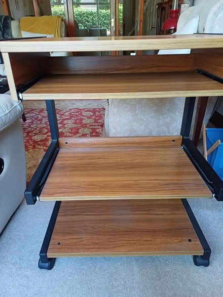 Photo of free Computer desk (Hareleeshill ML9) #2