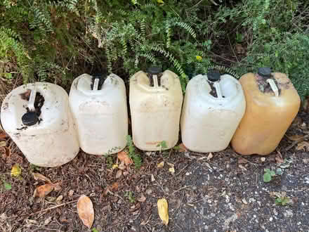 Photo of free 10 litre? liquid containers x5 (Steventon OX13) #1