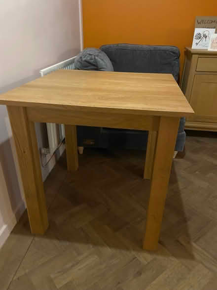 Photo of free Compact dining table and 2 upholstered chairs (Lisvane CF14) #3