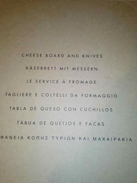 Photo of free Cheese board and knives set (Tonbridge) #2