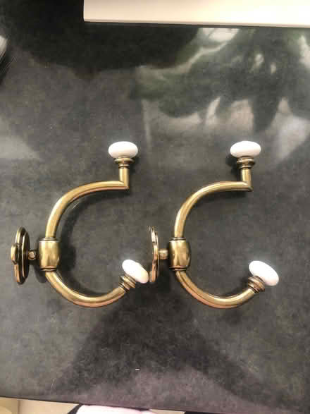 Photo of free Brass door hooks (Cavendish DE23) #2