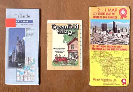 Photo of free Vintage USA Maps 1980 (Bognor Regis PO21) #1