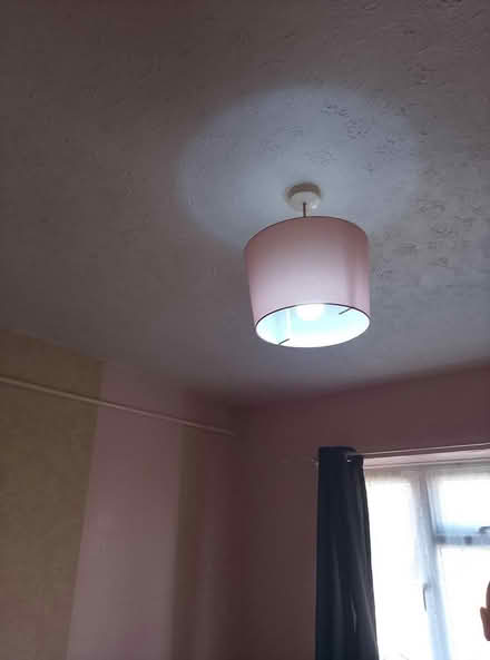 Photo of free Pink lampshade (South ockendon RM15) #1