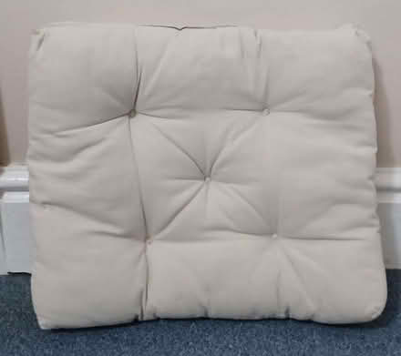 Photo of free 2 x cushions for garden chairs - cream (Primrose LA1) #3