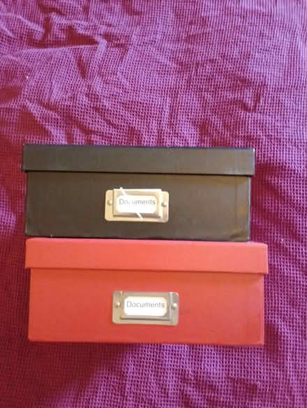 Photo of free Document boxes (Deptford) #1