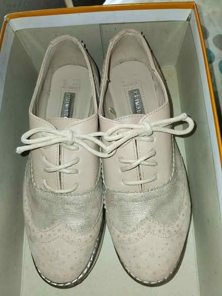 Photo of free Trainers faux material size 3 (Bloxwich.walsall WS3) #1