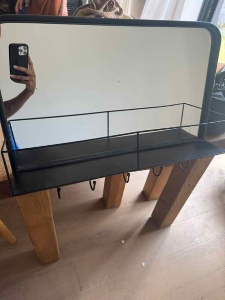 Photo of free Wall mirror with hangers (Barnes SW15) #1