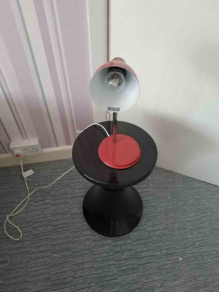 Photo of free Red flexi neck side lamp (Harefield SO19) #1
