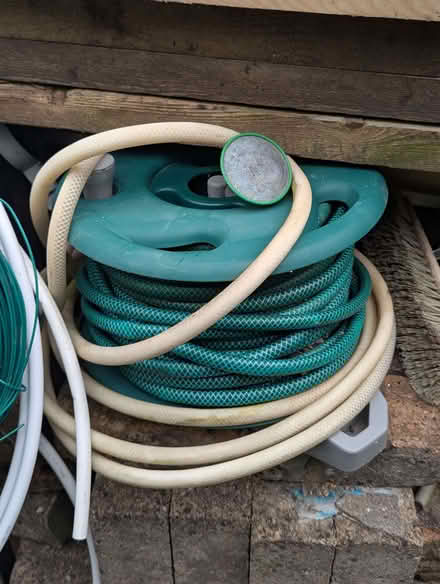 Photo of free Garden hose and wall reel (Saint Ninians FK7) #1