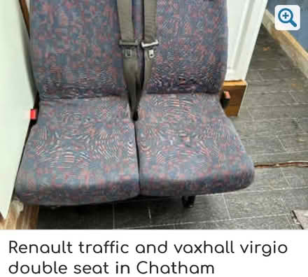 Photo of free Renault traffic/ virgio Double van seat with seat belts (Upper Luton ME5) #1