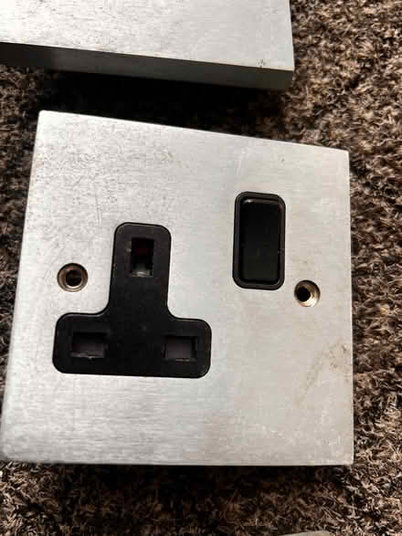 Photo of free Steel plugs and switches (Spondon DE21) #2