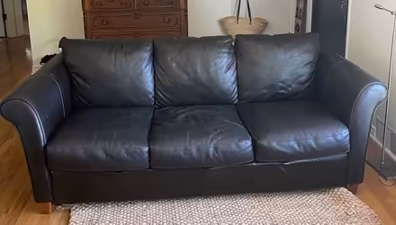 Photo of free leather couch (Westhill) #1