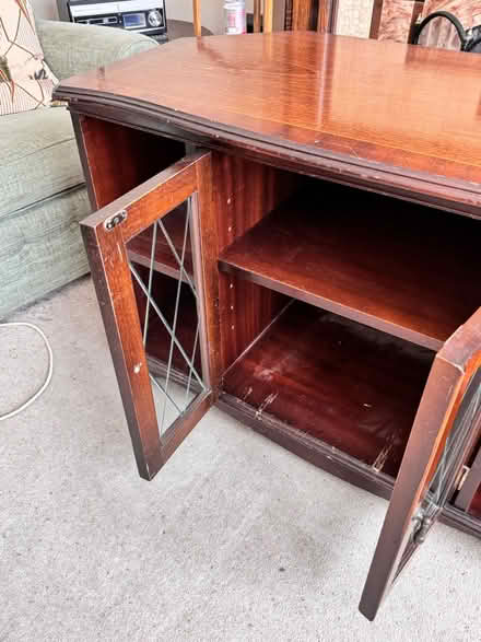 Photo of free Wooden corner tv unit (Long Eaton (NG10)) #2