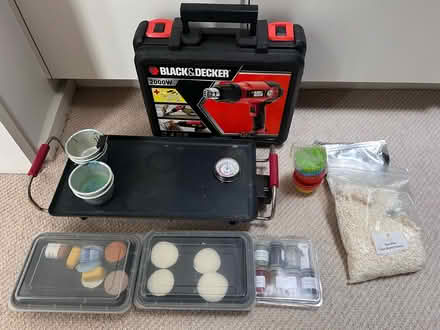 Photo of free Heat gun & Art supplies (Primrose Hill) #1