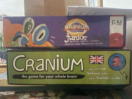 Photo of free Cranium & Cranium Junior Board games (Loddon NR14) #1