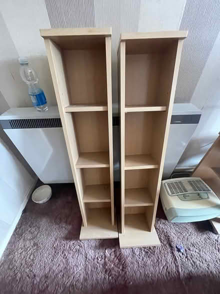Photo of free Cd/dvd shelves & tv unit (Alderney, Poole BH12) #1