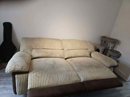 Photo of free Three seater sofa (Milton Ernest MK44) #1