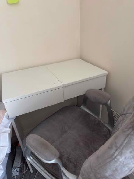 Photo of free Dressing table with mirror + chair (Walkden) #4