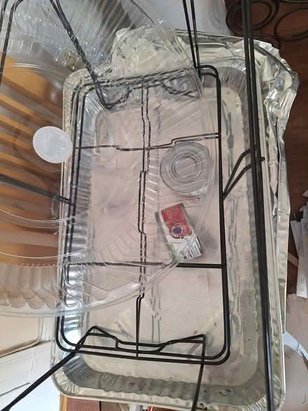 Photo of free 2 lg foil trays w/racks/new sternos (Cathedral Heights / AU) #1