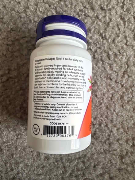 Photo of free Folic Acid (Countryside) #3